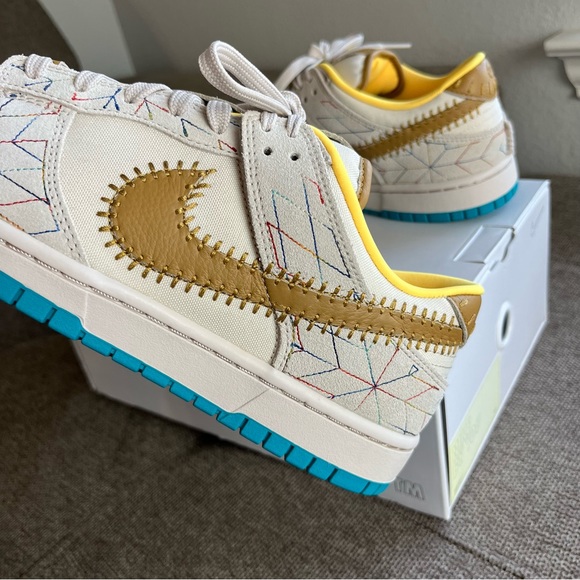 Nike Dunk Low N7 By Kyrie Irving DN2066-991 Size 9.5 NEW LIMITED EDITION - Picture 5 of 12